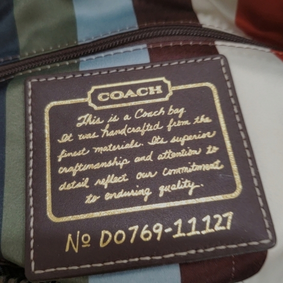 Coach vintage legacy 65th anniversary  shoulder bag - Picture 8 of 10